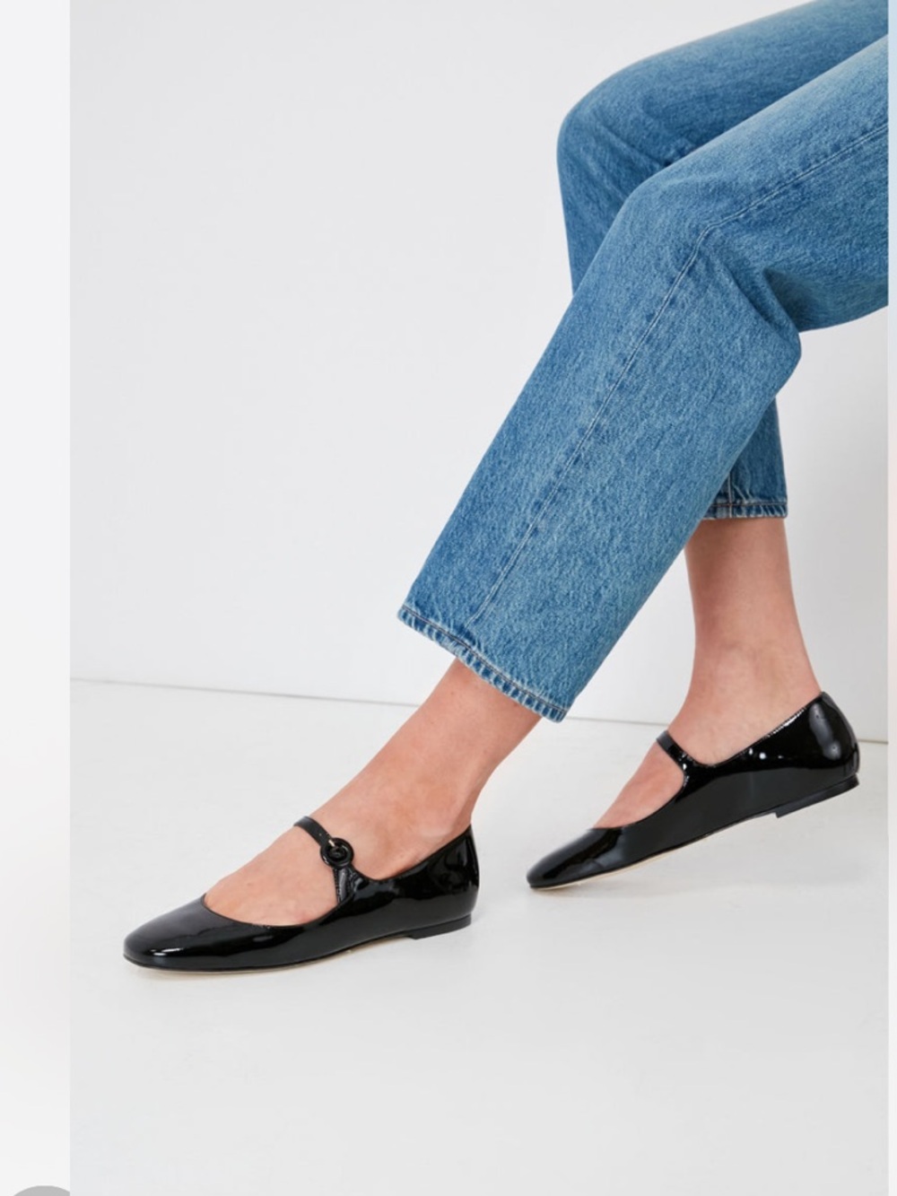 Larroudé 
Blair Ballet Flat In Black Patent
$315 size 6 gently used